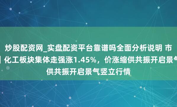 炒股配资网_实盘配资平台靠谱吗全面分析说明 市集不雅察｜化工板块集体走强涨1.45%，价涨缩供共振开启景气竖立行情