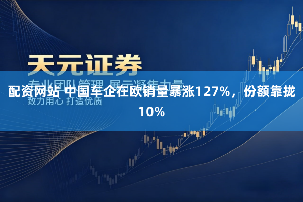 配资网站 中国车企在欧销量暴涨127%，份额靠拢10%